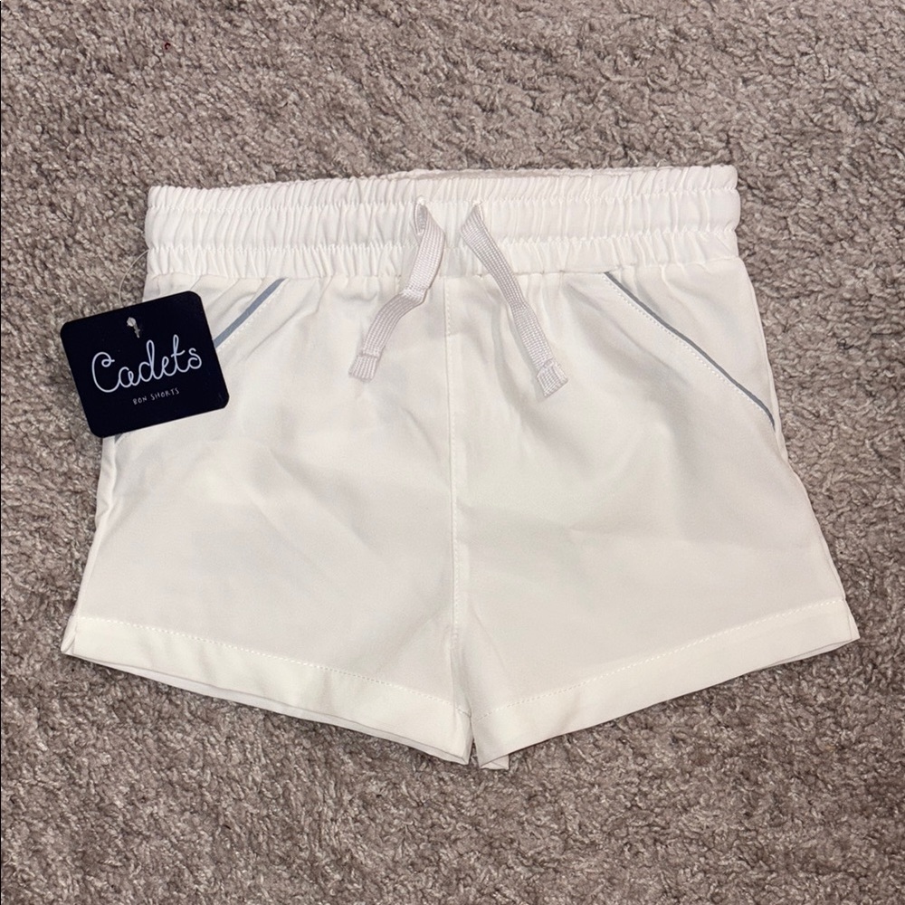 Cadets White Le Club Shorts? SZ 3/4 NWT